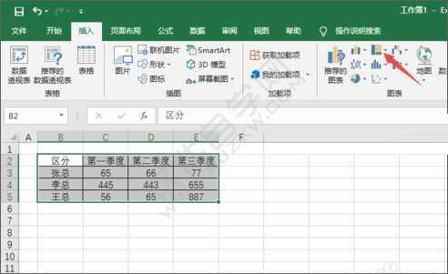 Excel2019如何制作旭日圖