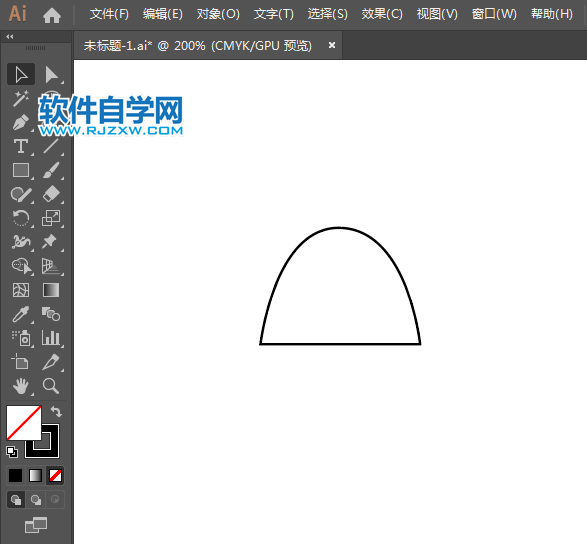 戶外裝備圖標用AI繪制的方法