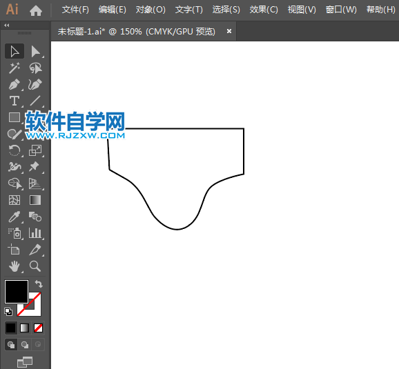 內衣睡衣簡筆畫用AI繪制的方法
