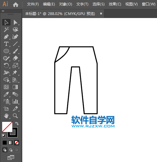 褲子APP標(biāo)識(shí)用AI繪制的方法
