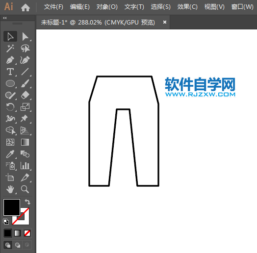褲子APP標(biāo)識(shí)用AI繪制的方法