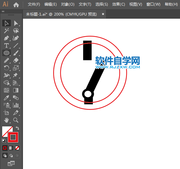 ai怎么設計禁止斷開標志