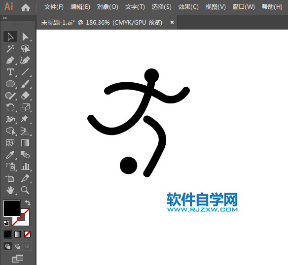 ai怎么設計足球運動標識