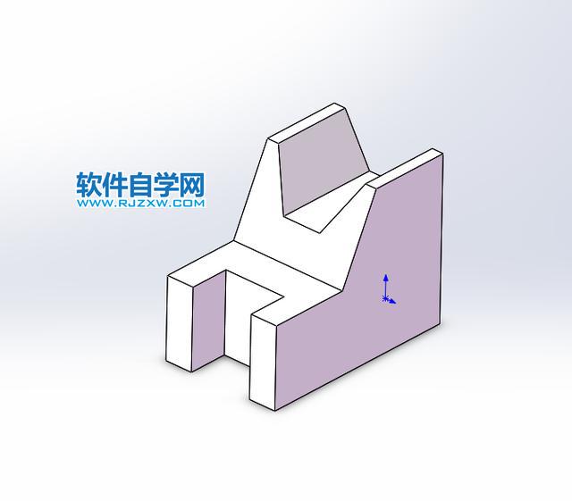 用solidworks撥模特征完成的實體建模
