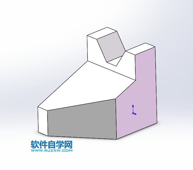 用solidworks繪制實體可以放樣特征完成