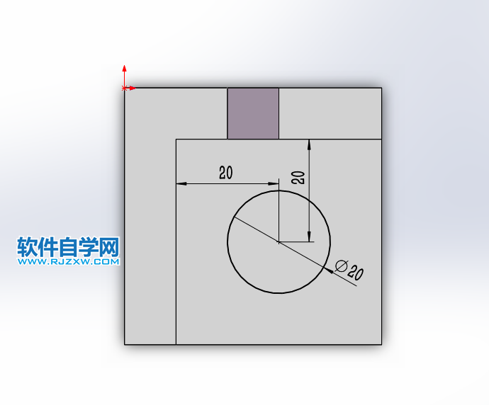 solidworks實體建模新手用拉伸、倒圓角完成