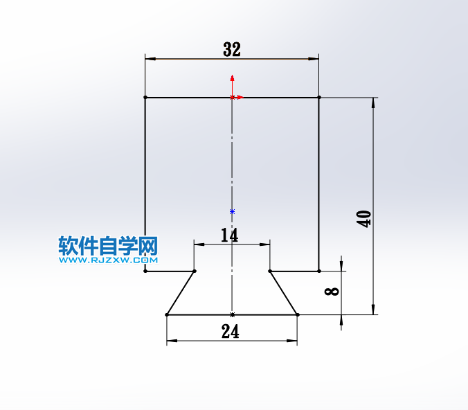 solidworks完全貫穿兩的切除方法，新手必學
