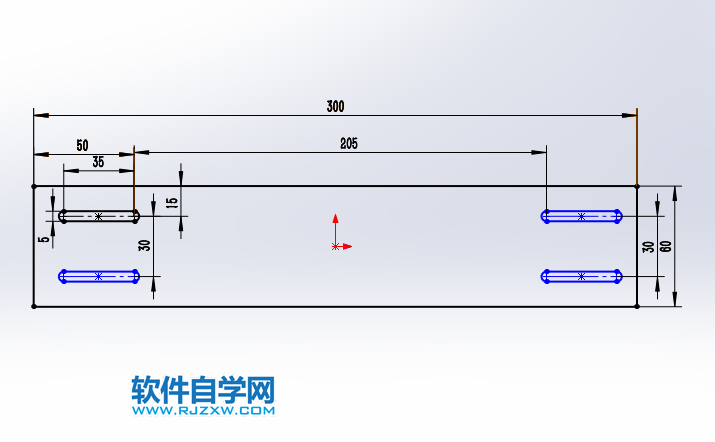 solidworks繪制支架的思路過程