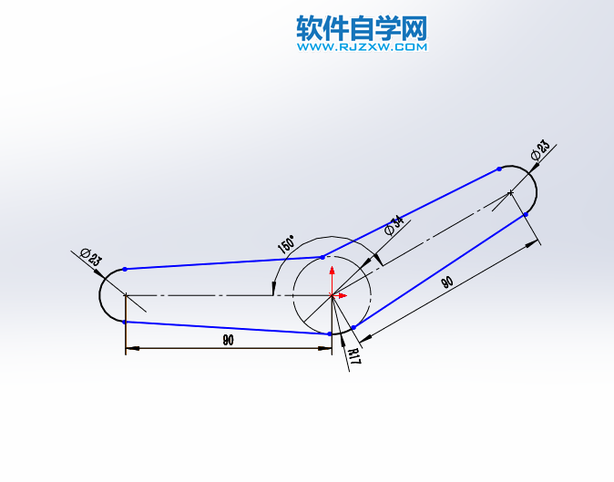 solidworks的兩側對稱繪圖技巧新手必學