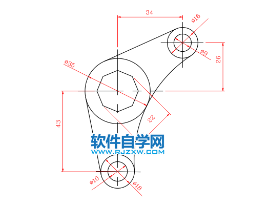 solidworks繪制草圖練習(xí)一
