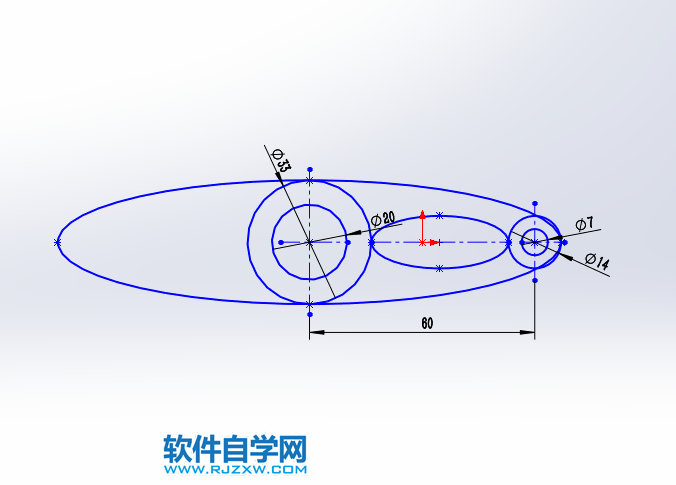 solidworks繪制草圖練習(xí)二