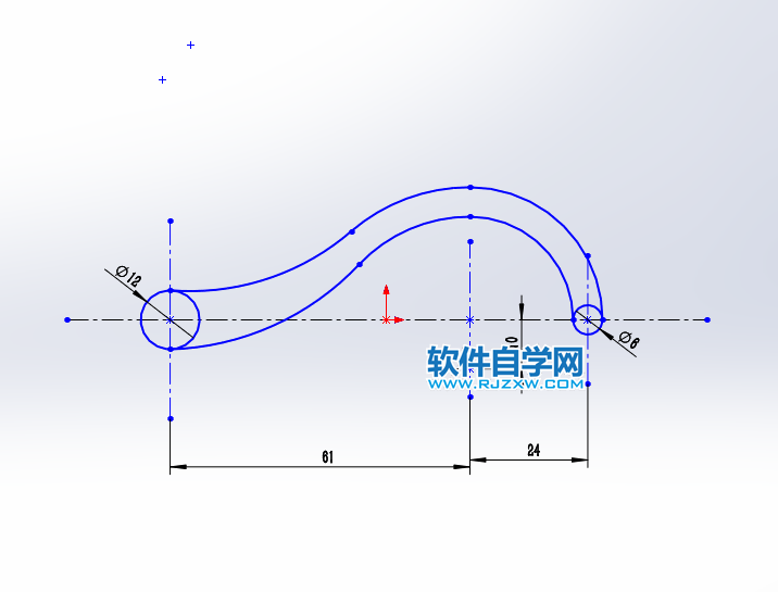 solidworks周邊圓相切草圖練習(xí)