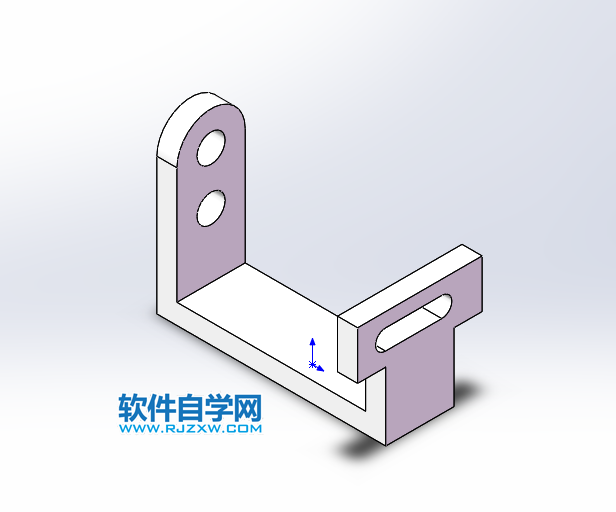 solidworks拉伸凸臺與切除繪制零件