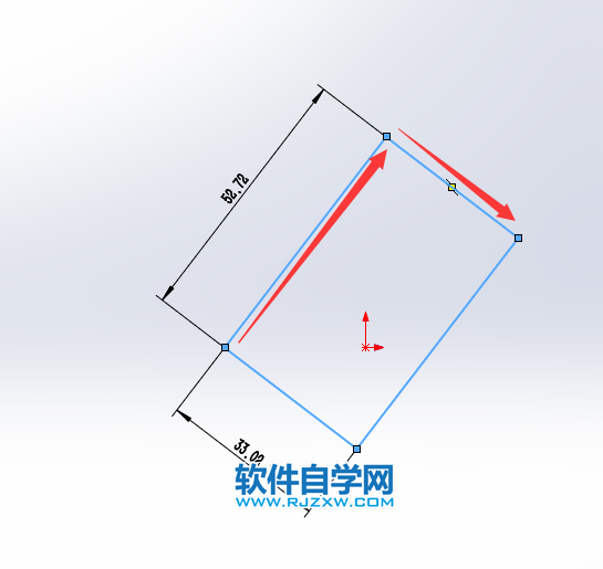 solidworks怎么在草圖畫3D邊角矩形