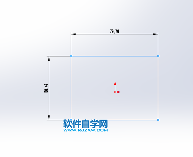 solidworks邊角矩形草圖怎么繪制