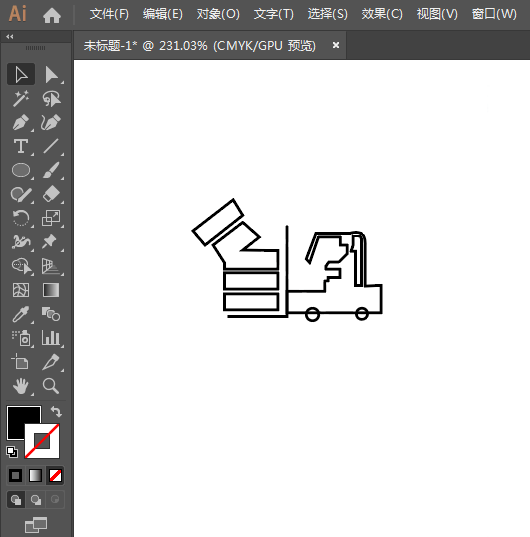 ai怎么設(shè)計(jì)禁止超載標(biāo)識(shí)