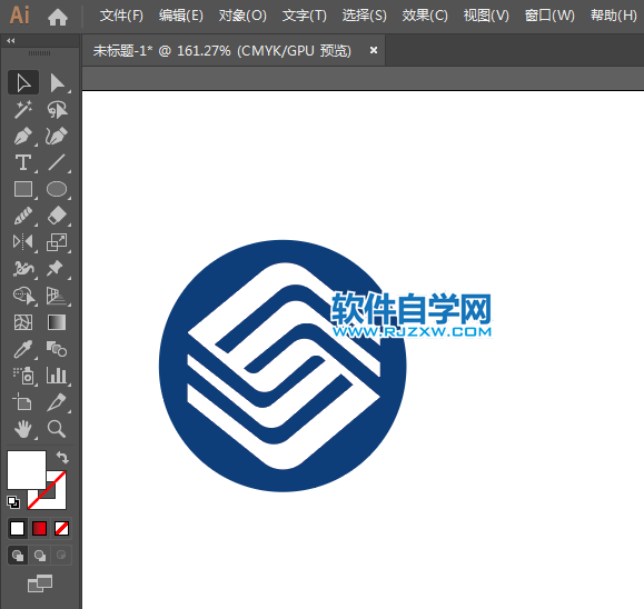 ai怎么設計中國移動標志