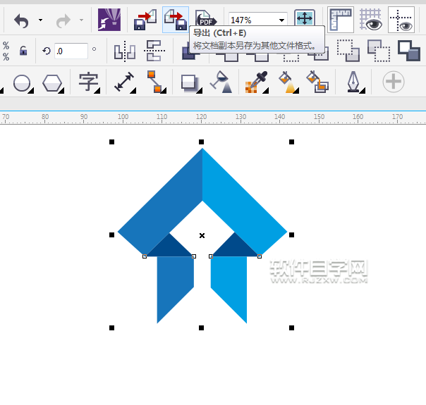 cdr怎么轉出有圖層的PSD格式