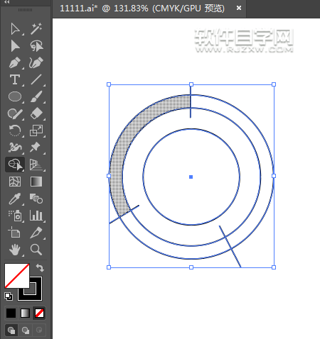 ai怎么畫文檔圖標