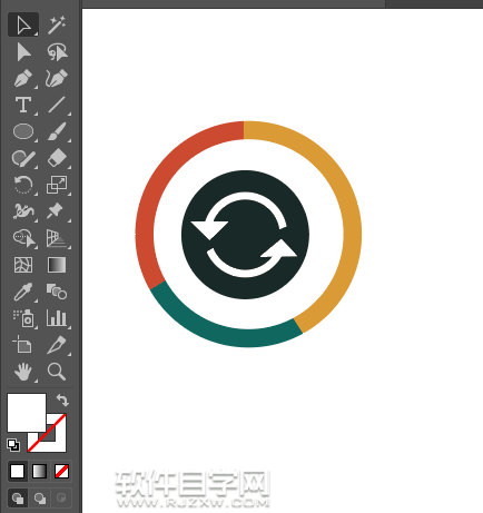 ai怎么畫系統(tǒng)升級圖標(biāo)
