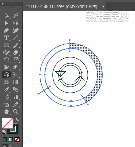 ai怎么畫系統(tǒng)升級圖標(biāo)