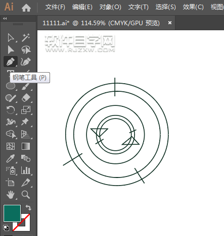 ai怎么畫系統(tǒng)升級圖標(biāo)