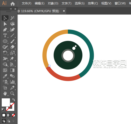 ai怎么畫相機圖標