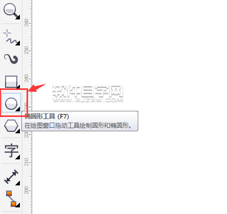 cdr怎么在圓里面打字