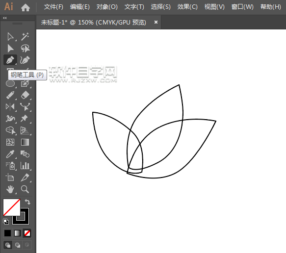 ai怎么畫一個花朵作為自然圖標