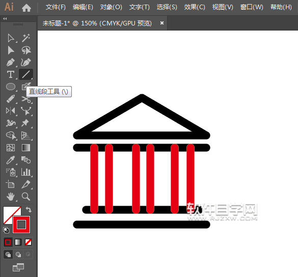 ai怎么畫人文圖標