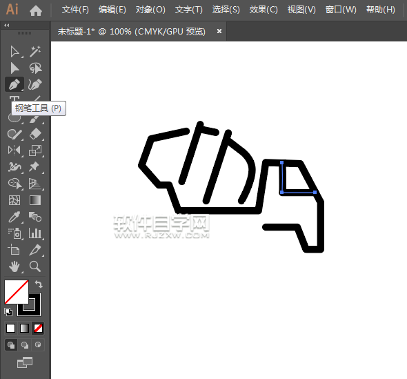 ai怎么畫攪拌車