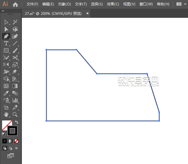 ai怎么畫打孔機圖標
