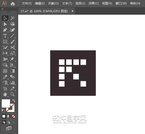 ai怎么畫向左上角箭頭符號