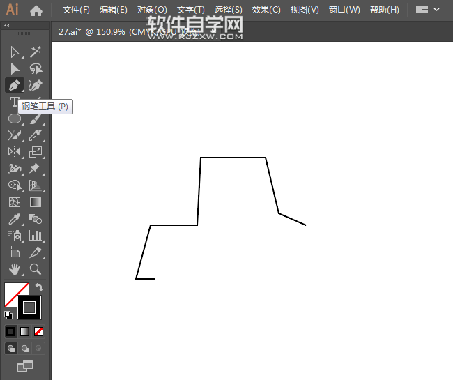 ai怎么畫卡通壓土機圖案