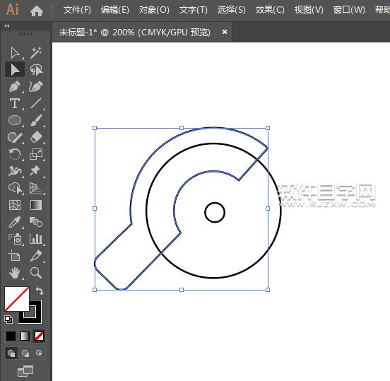 ai怎么畫卡通切割機(jī)