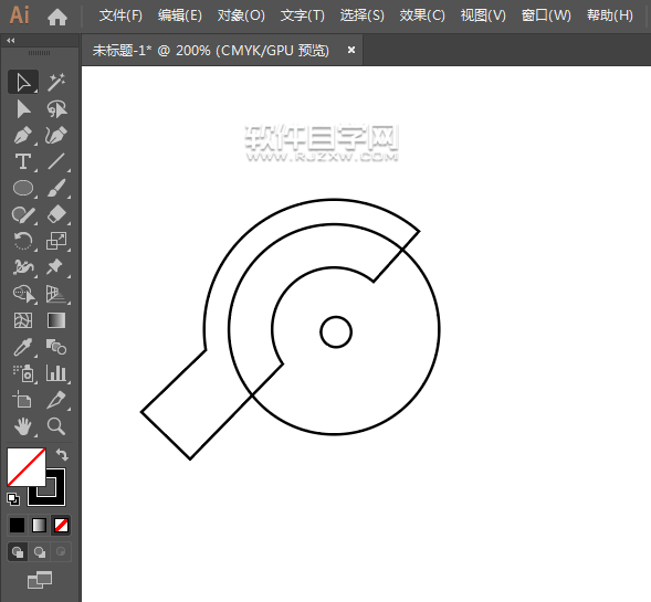 ai怎么畫卡通切割機(jī)