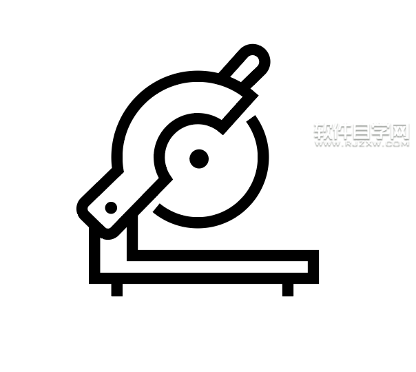 ai怎么畫卡通切割機(jī)