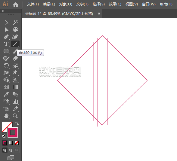 ai怎么用形狀生成制作LOGO