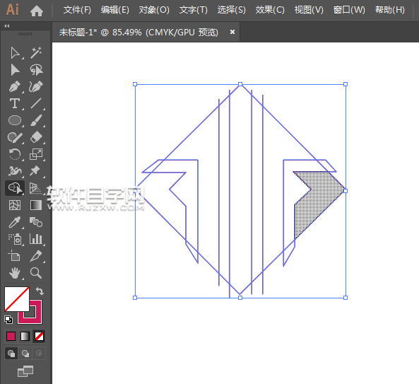 ai怎么用形狀生成制作LOGO