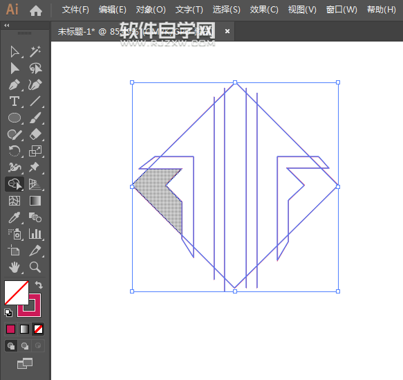 ai怎么用形狀生成制作LOGO