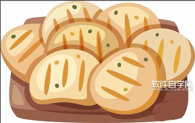 ai設計面包圖案的步驟