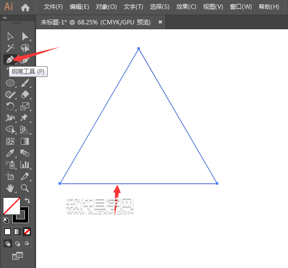 怎么用ai設計小心臺階標志
