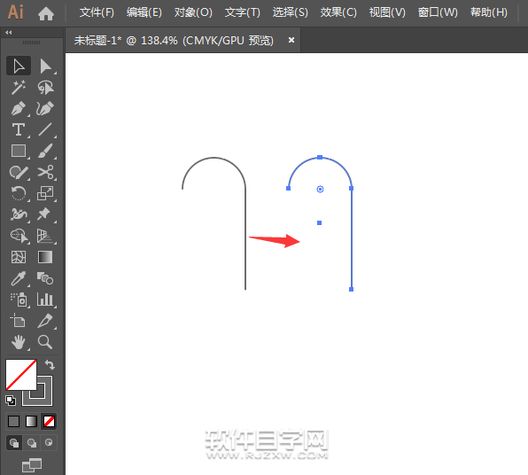 如何用ai矩形繪制一個(gè)心形情感圖標(biāo)