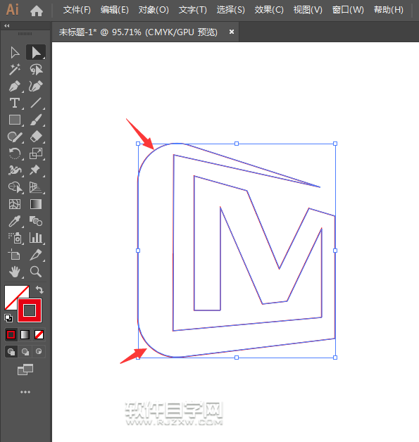 如何用ai軟件畫芒果APP圖標(biāo)