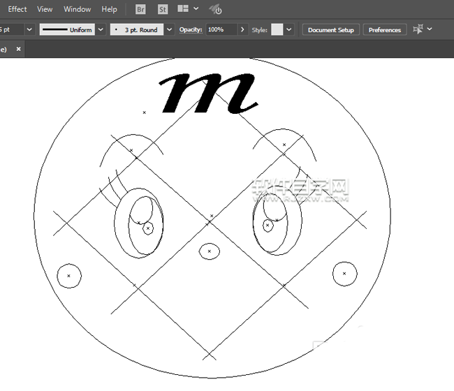 ai如何畫面包LOGO頭像