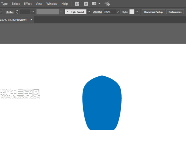 ai怎么用對(duì)稱方法畫洗衣液瓶圖形
