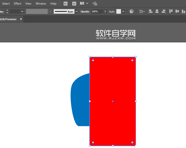 ai怎么用對(duì)稱方法畫洗衣液瓶圖形