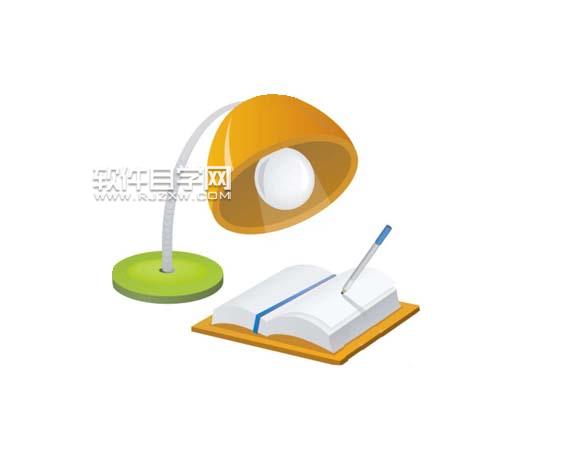 AI怎么繪制學習臺燈