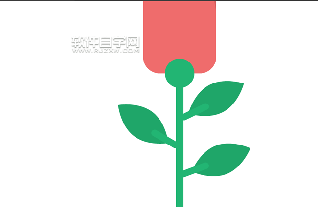 使用AI矩形繪制小花教程