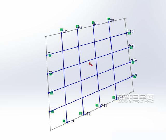 SolidWorks投影曲線與基準面鏡像畫圖